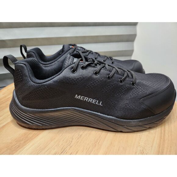 Merrell Moab Flight CF Carbon Fiber Safety Toe Work Shoes Men's size 12 Wide - Picture 3 of 13